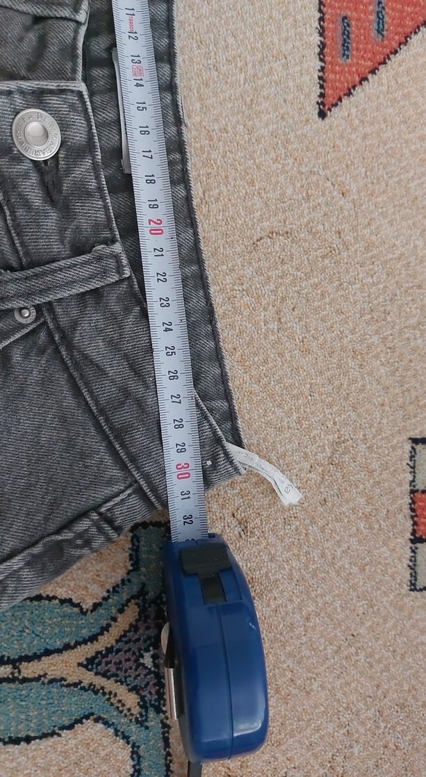 Gri Kadın Denim Pantolon - Görsel 5