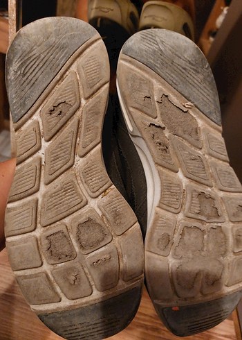 Skechers Siyah Spor Ayakkabı Velcro Detaylı - Görsel 5