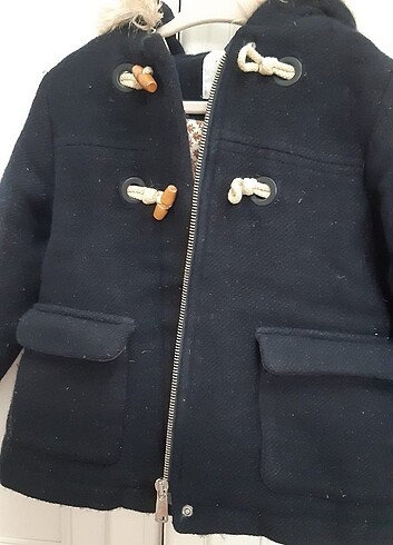 Zara Kız Mont ( Yün Kumaş )