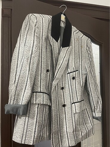 Astarlı blazer ceket