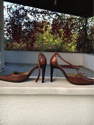 38 Beden kahverengi Renk Vintage ayakkabı