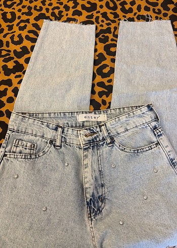 Enter Taşlı Jean - Görsel 2