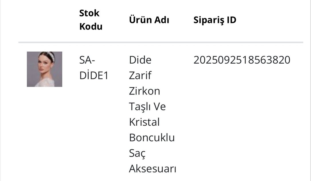 Gelin Saç Aksesuarı - Görsel 3