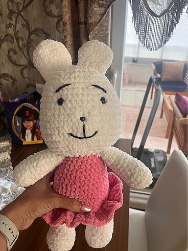 Beden Renk Amigurümi tavşan