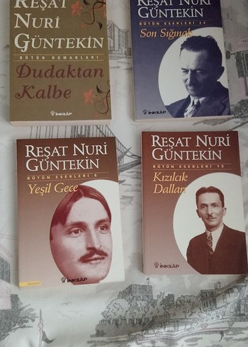 Reşat Nuri Güntekin Bütün Eserleri Seti 4 Kitap