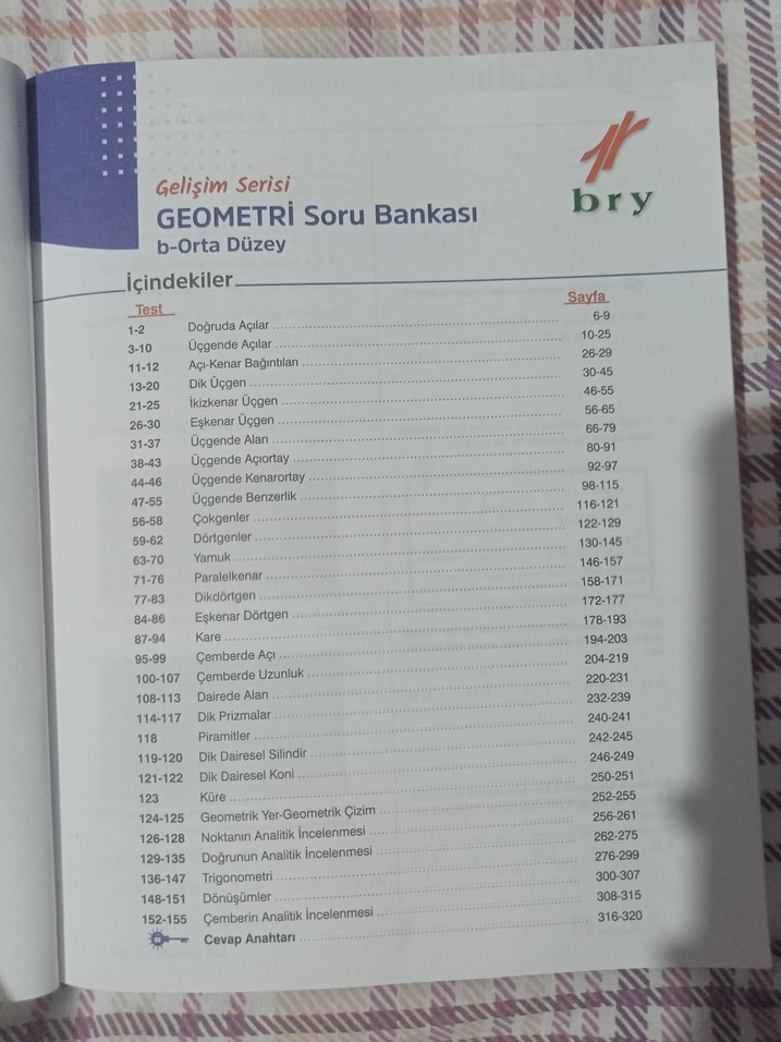 Birey Yayınları Geometri TYT - AYT Soru Bankası - Görsel 2