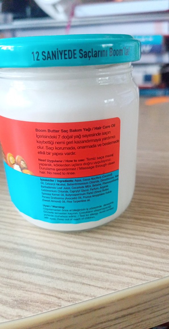 Boom Butter Saç Bakım Kremi 7 Yağlı - Görsel 3