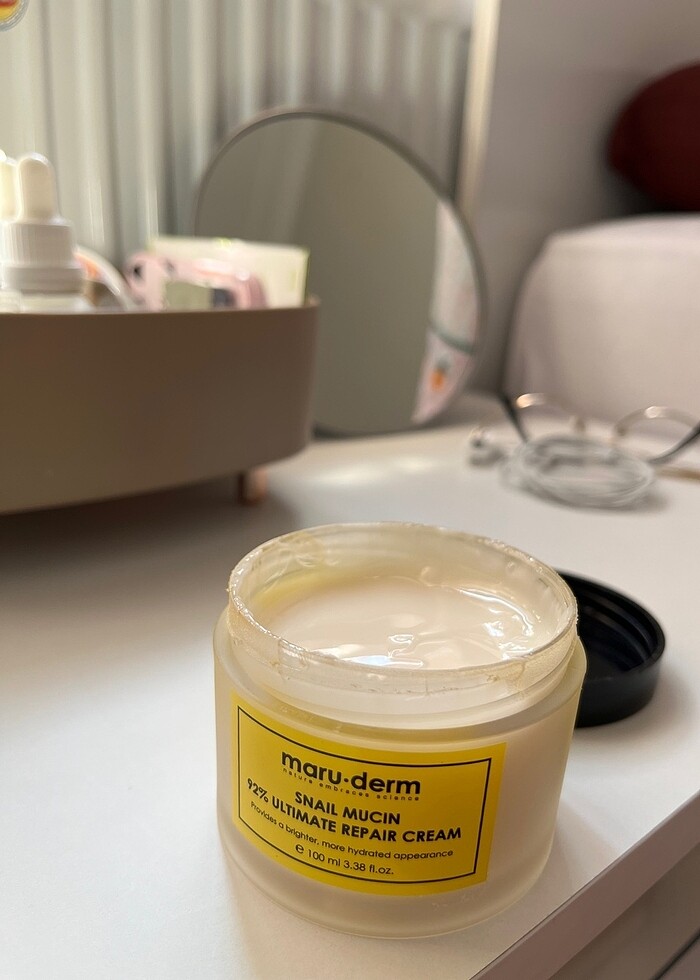 Maruderm salyangoz özlü tonik ve krem - Görsel 2