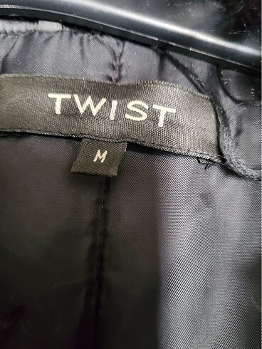 m Beden siyah Renk Twist mont