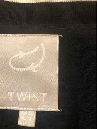 Twist Twist arkası şifon ceket