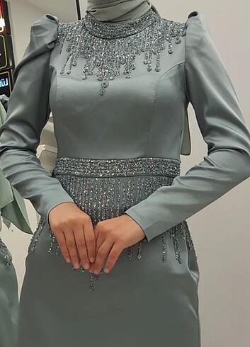 Armine Tesettür abiye elbise