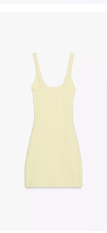 m Beden Butter yellow elbise