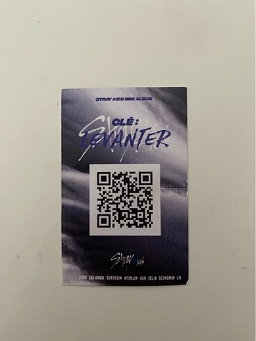 Straykids skz hyunjin levanter pc photocard