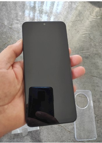 Siyah renk Redmi Android Telefon ve  Şarj Aleti - Görsel 2