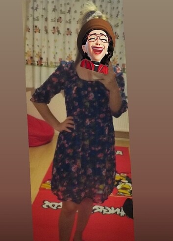 Robin marka kısa mevsimlik elbise 