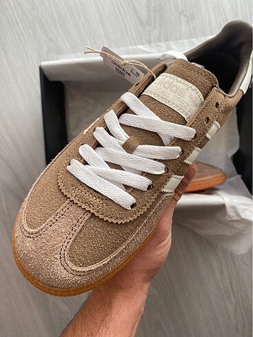 38 Beden kahverengi Renk Adidas Spezial Earth Strata