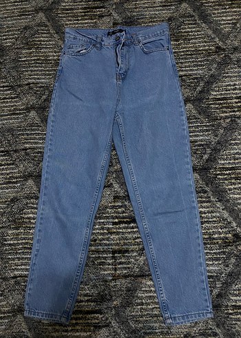 Mavi Kadın Denim Pantolon Midi Boy