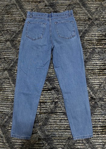 Diğer Mavi Kadın Denim Pantolon Midi Boy