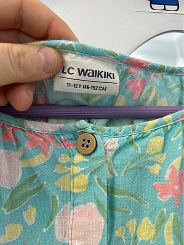 LC Waikiki 11:12 yaş kız çocuk elbise temiz az giyildi