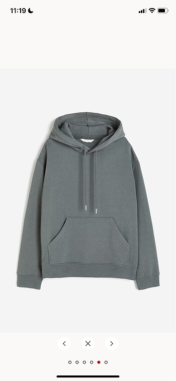 l Beden turkuaz Renk Hm oversize sweatshirt