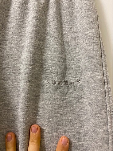 Bershka Bershka gri eşofman altı