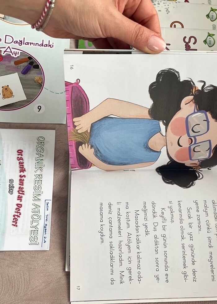 Organik Resim Atölyesi Kitap Seti (10 adet) - Görsel 3