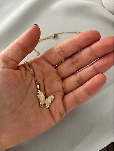 Xuping Kelebek Kolye - Görsel 7