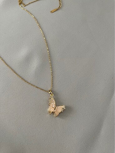 Xuping Kelebek Kolye - Görsel 5