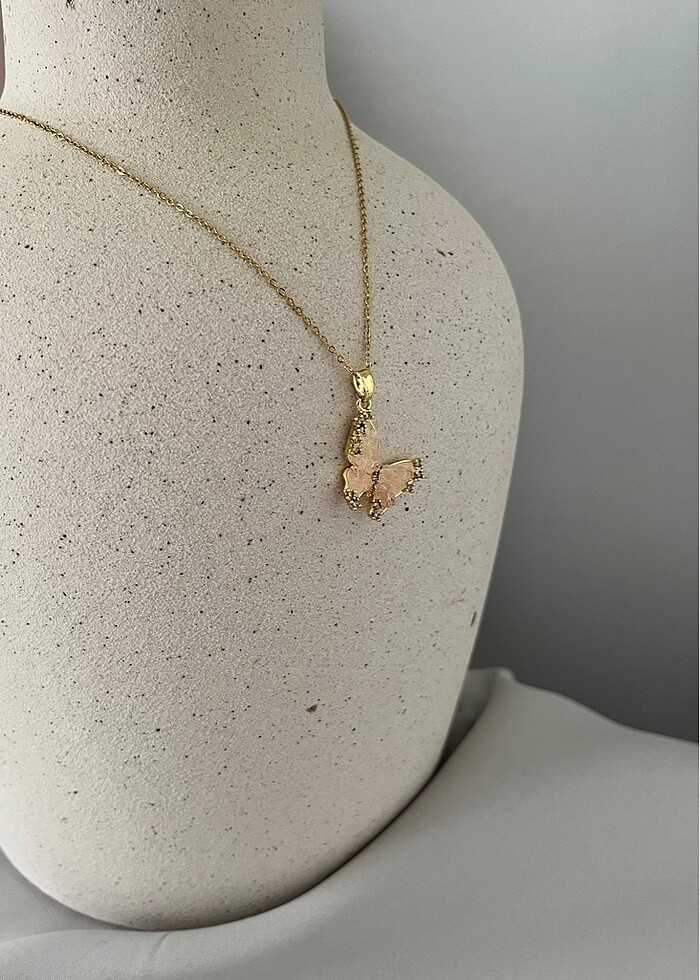 Xuping Kelebek Kolye - Görsel 2