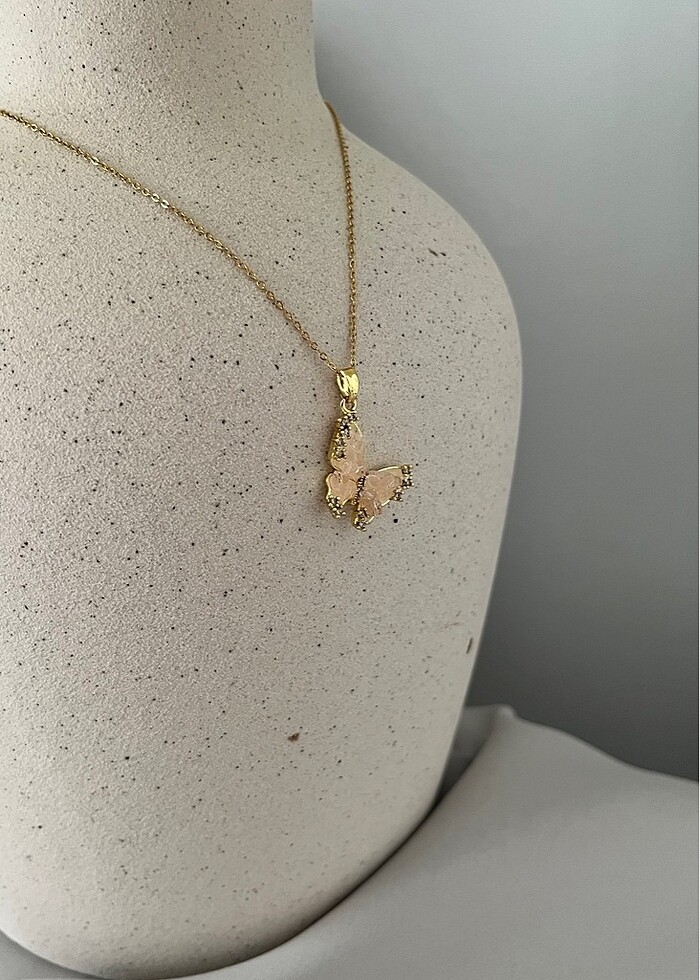 Xuping Kelebek Kolye - Görsel 3