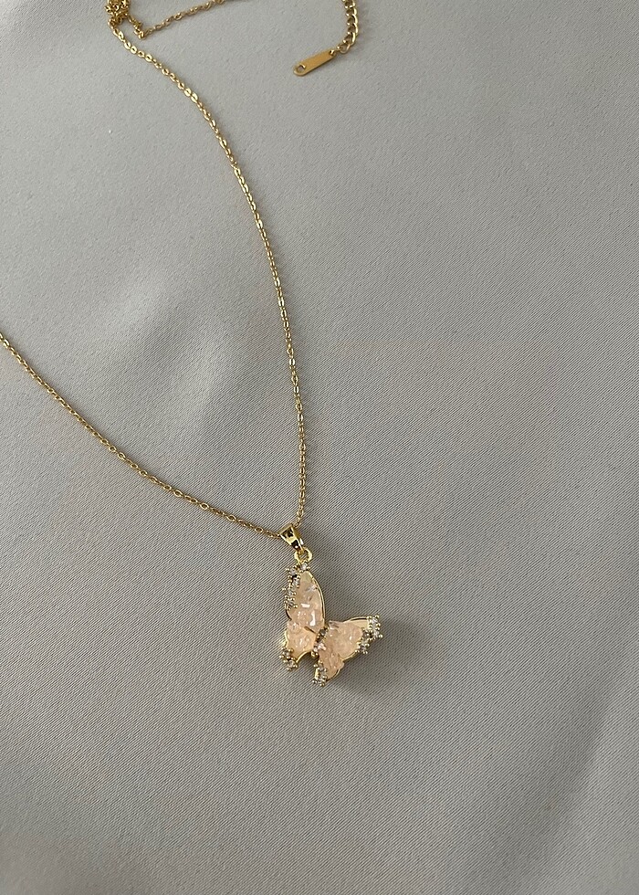 Xuping Kelebek Kolye - Görsel 5