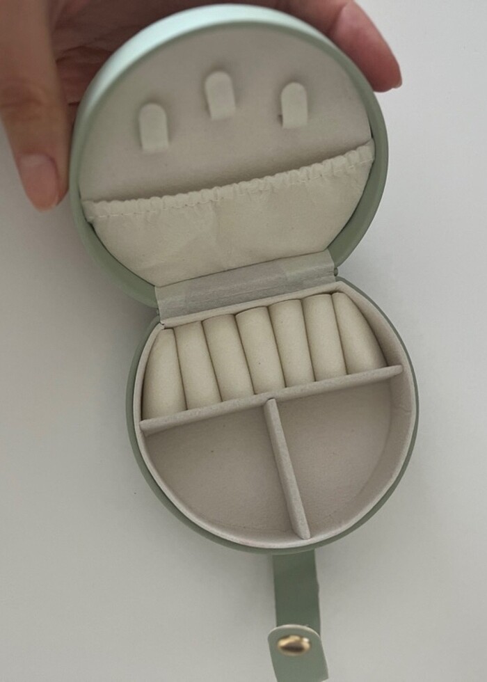 Yeşil Mini Takı Kutusu - Görsel 3