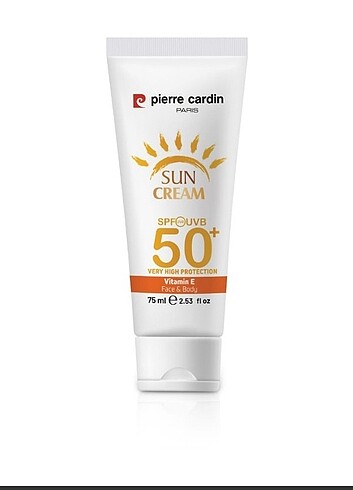 Pierre Cardin güneş kremi 