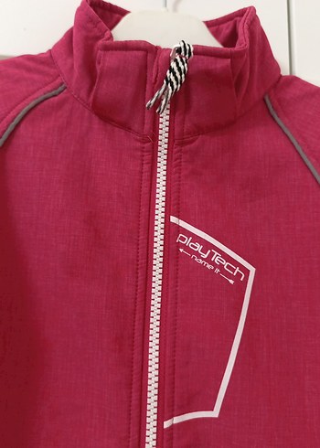 pembe Fermuarlı Bebek Kız Kayak Tulumu - Görsel 2