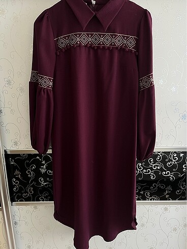 l Beden Mürdüm uzun ara boy tunik