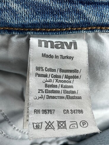 29 Beden çeşitli Renk Mavi Jeans Jean / Kot %70 İndirimli.