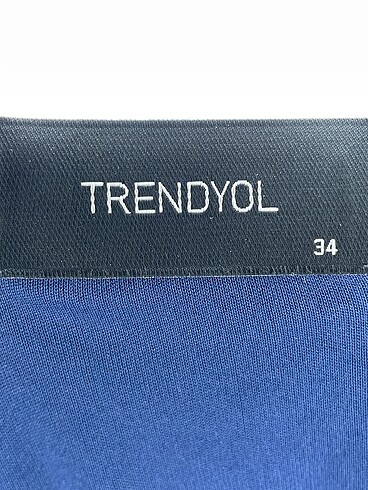 34 Beden mavi Renk Trendyol & Milla Kısa Elbise %70 İndirimli.