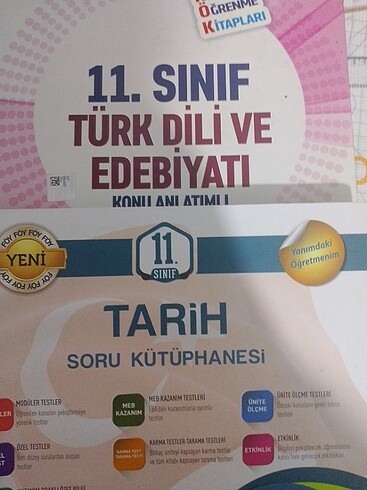 11.sınıf TÜRK DİLİ VE EDEBİYATI Konu anlatımlı test kitabı+11.sı