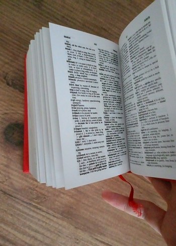 Redhouse İngilizce-Türkçe Küçük Sözlük - Görsel 3