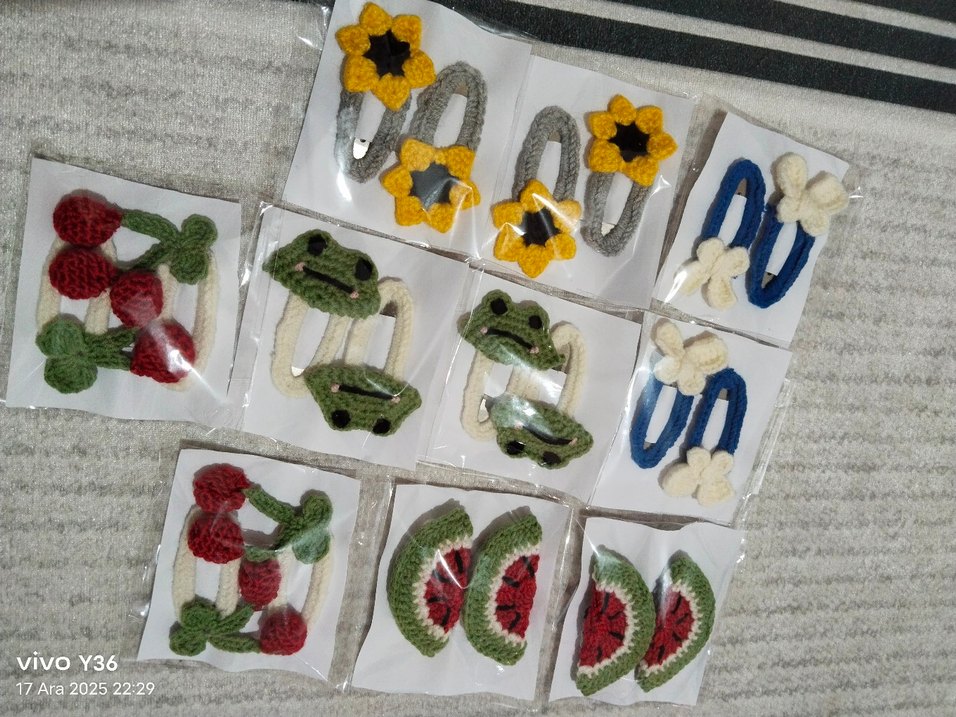 Örgü Çocuk Toka - Görsel 2