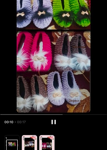 Örgü Kadın Ev babeti - Görsel 2