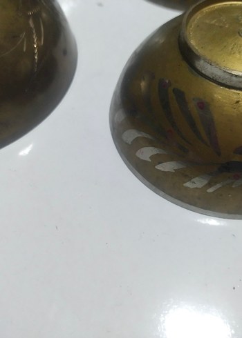 Beden altın Renk Parlak Altın Renkli pirinç şifa tasları