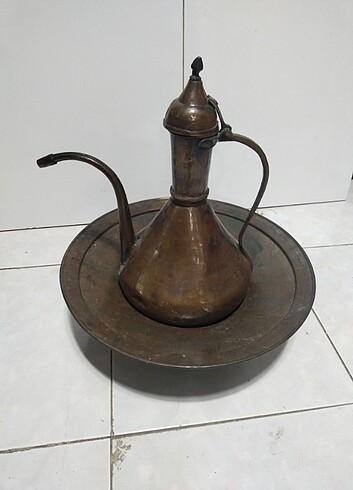 Bakır malzeme ibrik lenger