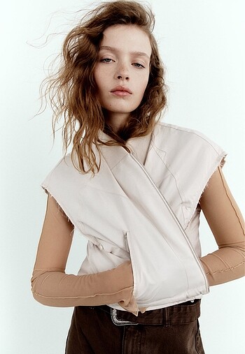 Zara oversize yelek