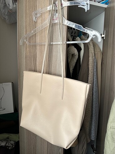 Zara Zara yumuşak tote çanta