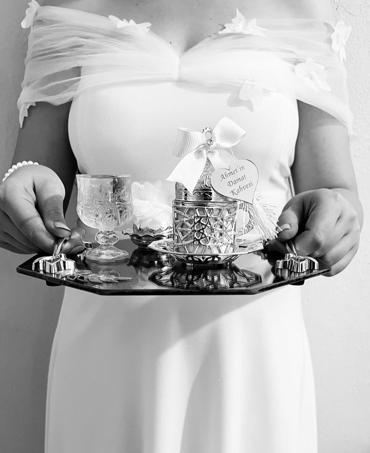 TRENDYOL BEYAZ MİDİ ŞIK ABİYE  - Görsel 4