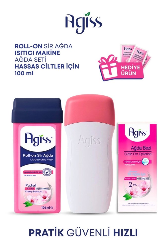 Agiss Elektrikli Roll-on Ağda Isıtıcı Seti - Görsel 2