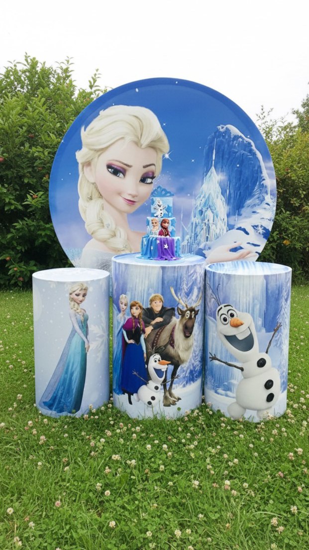 Elsa doğum günü konsepti - Görsel 2