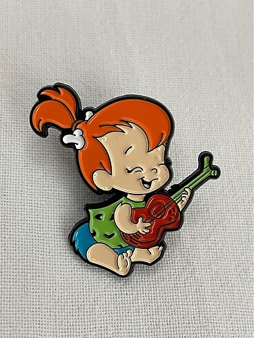 Çakıl Çakmaktaş Metal Yaka Rozet