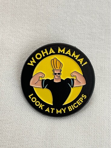 Johnny Bravo Rozet Broş